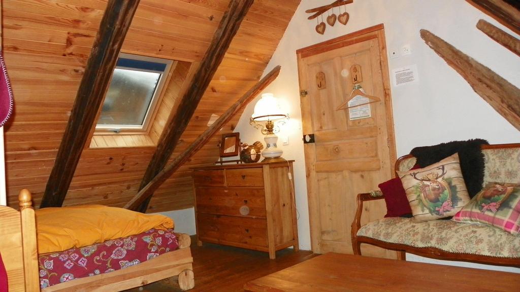 Gite Du Bois De L'Ours Орсьер Номер фото