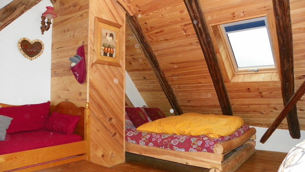 Gite Du Bois De L'Ours Орсьер Номер фото